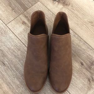 Brown booties